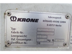 Wymienne nadwozie firanka Krone WP 7.3 LS5-CS - Ed