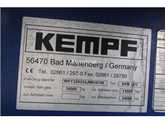 Naczepa wywrotka Kempf Kippmulde 31 m³ elektr. Ver