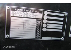 Renault T460 Comfort 4x2 BL 2 Tanks RETARDER Nr. 588