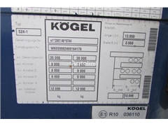 Naczepa plandeka Kögel SN 24 - Tautliner MEGA - SA