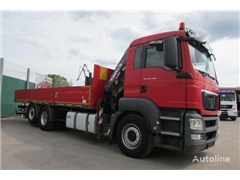 MAN TGS 26.440 6x2 KRAN TEREX 120.2E FUNKFERN Nr519