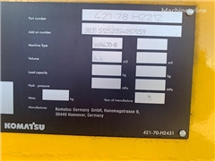 Nowa ładowarka kołowa Komatsu WA 470-8