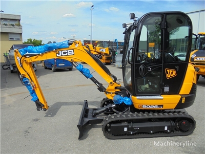 Nowa minikoparka JCB 8026 CTS