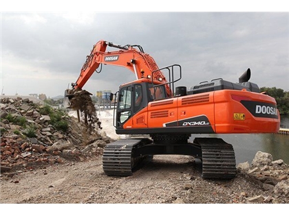 Nowa koparka gąsienicowa Doosan DX 340LC