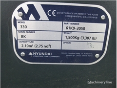 Koparka gąsienicowa Hyundai HX 330AL