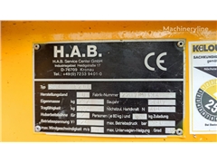 Podnośnik nożycowy HAB S104-10E 2WD