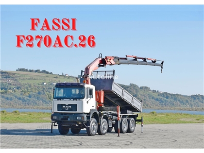 MAN 41.460 FASSI F270AC.26  8x8 ! TOPZUSTAND