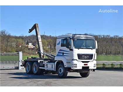 MAN TGS 33.540 Abrollkipper 6x4 Top Zustand!