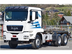 MAN TGS 33.540 Abrollkipper 6x4 Top Zustand!