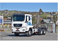 MAN TGS 33.540 Abrollkipper 6x4 Top Zustand!