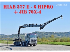 MAN TGS 35.440HIAB 377 E-6 HIPRO+JIB70X-4 +FUNK/8x4