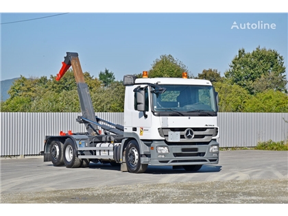 Mercedes Actros Ciężarówka hakowiec Mercedes-Benz ACTROS 2544 Abrollkipper  Top Zustand!