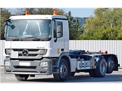 Mercedes Actros Ciężarówka hakowiec Mercedes-Benz ACTROS 2544 Abrollkipper  Top Zustand!