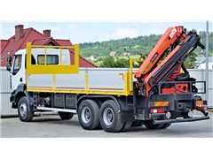 Renault Kerax 370 DXI Pritsche 6,70m+Kran6x4Topzustand