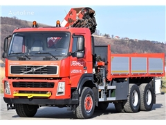 Volvo FM 12 380 Pritsche 5,20m + HMF 2223 K5+FUNK/6x6