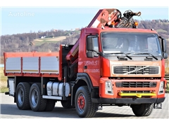 Volvo FM 12 380 Pritsche 5,20m + HMF 2223 K5+FUNK/6x6