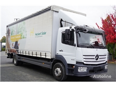 Mercedes Atego Ciężarówka firanka Mercedes-Benz Atego 1630 / 2018 / E6 / 21 pallets / high 2.6 m / tail lift
