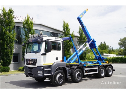 MAN TGS 35.400 8×4 HYVA LIFT 32.56 SE hooklift