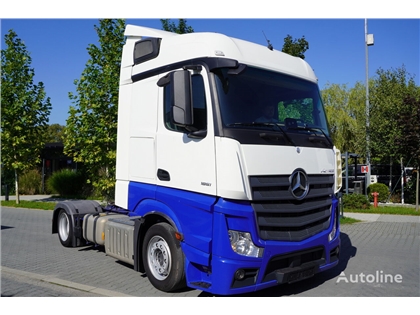 Mercedes Actros Ciągnik siodłowy Mercedes-Benz Actros MP4 1851 Low Deck E6 StreamSpace truck tractor / 9 pieces