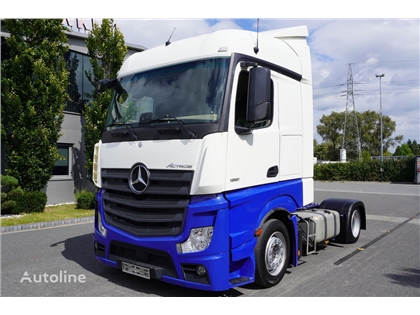 Mercedes Actros Ciągnik siodłowy Mercedes-Benz  Actros MP4 1851 Low Deck E6 StreamSpace truck tractor / 9 piece