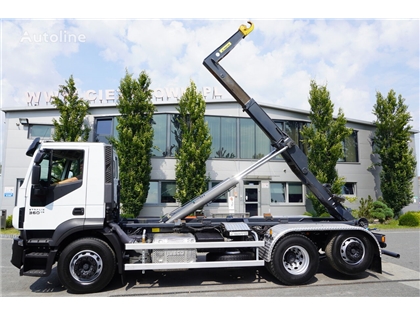 Iveco Stralis 360 E6 6×2 / MARREL 20t hooklift