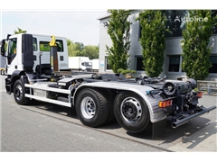 Iveco Stralis 360 E6 6×2 / MARREL 20t hooklift