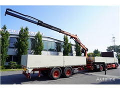 DAF XF 440 E6 6×2 Crane ATLAS plus trailer / 2 sets
