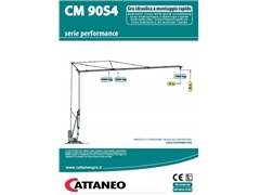Żuraw wieżowy Cattaneo CM90S4