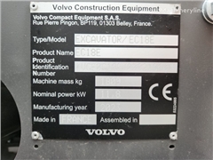 Nowa minikoparka Volvo EC18E Powertilt EUR1
