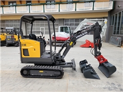 Nowa minikoparka Volvo EC18E Powertilt EUR1