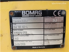 Mini walec BOMAG BW100AD-4