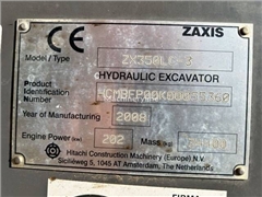 Koparka gąsienicowa Hitachi ZX 350 LC-3