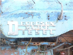 Ciągnik kołowy D Fordson Major testel