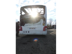Uszkodzony autobus podmiejski MAN LION&039;S INTE