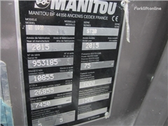 Wózek widłowy terenowy Manitou MT 1440