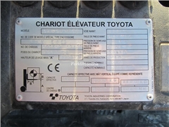 Gazowy wózek widłowy Toyota 02-8FGF18