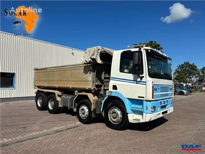 DAF 85.400 8x4 // euro 2 // Retarder // Three Way Side