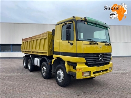 Mercedes Actros Wywrotka Mercedes-Benz Actros 4143 8X6 41T euro2 E.P.S THREE PENDALS BIG AXELS