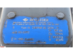 ZACZEP SPRZĘG RINGFEDER 4040 G150 2016 ROK DAF XF