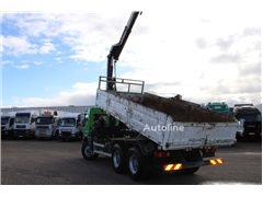Mercedes Axor Wywrotka Mercedes-Benz Axor 2633 + TIPPER + HIAB 144 + REMOTE + MANUAL