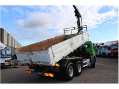 Mercedes Axor Wywrotka Mercedes-Benz Axor 2633 + TIPPER + HIAB 144 + REMOTE + MANUAL