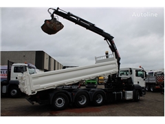 MAN TGS 35.460 + hiab xpro 232 E3 + tipper+remote