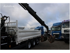 MAN TGS 35.460 + hiab xpro 232 E3 + tipper+remote