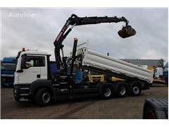 MAN TGS 35.460 + hiab xpro 232 E3 + tipper+remote