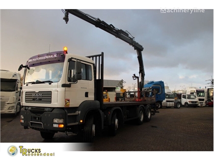 Żuraw samojezdny MAN TGA 35.400 + hiab 166 + 8x4 +