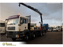 Żuraw samojezdny MAN TGA 35.400 + hiab 166 + 8x4 +