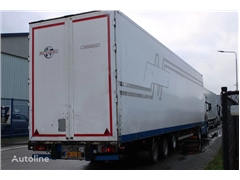 Naczepa furgon Van Eck 3 AXLE + MEGA + roller