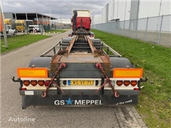 Przyczepa do przewozu kontenerów GS Meppel contain