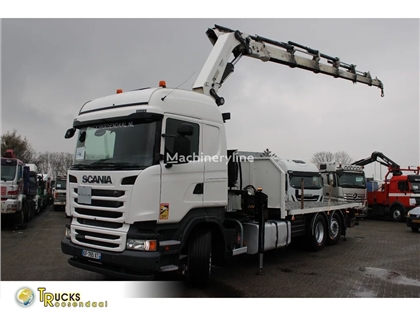 Żuraw samojezdny Scania R440 reserved + HIAB 422 E