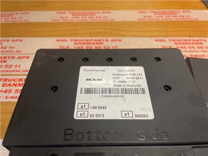 MAN PTM ECU 81.25805-7117